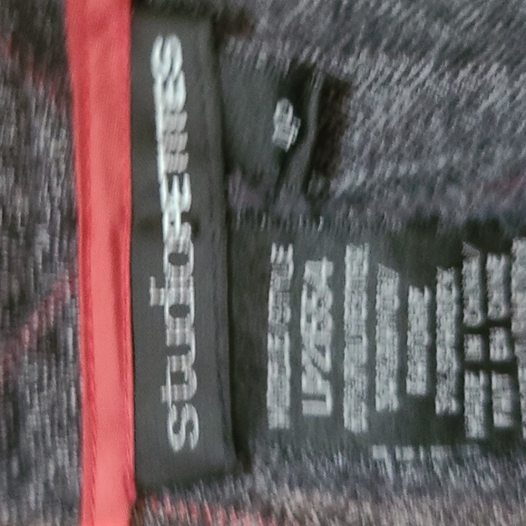 2/$25 Office pants, grey with faint stipe. 4Petites in good condition - Picture 4 of 8